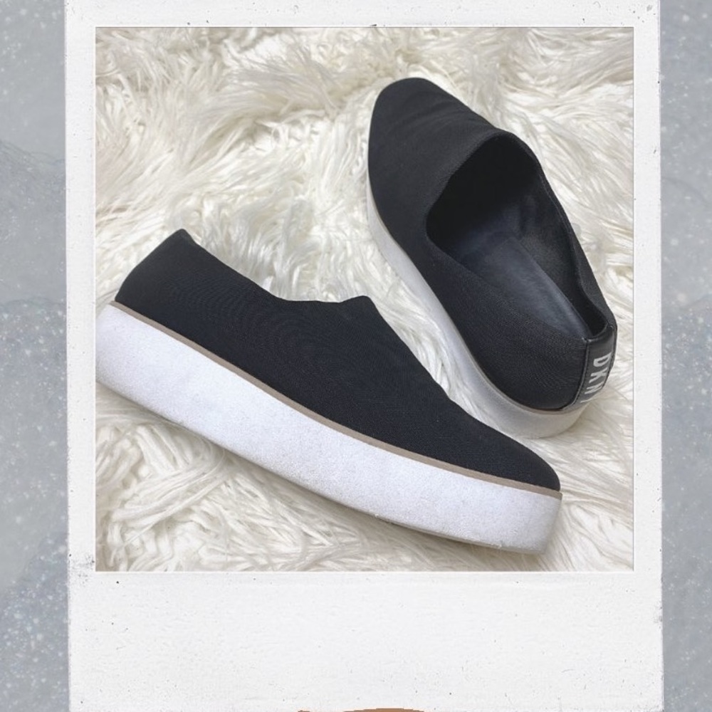 DNKY stretch plat form shoe